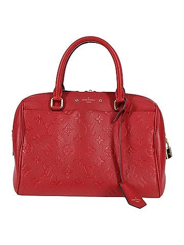 Louis Vuitton Speedy Bandoulière 25 Red Leather Handbag (view 1)