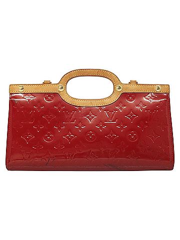 Louis Vuitton Roxbury Red Patent Leather Handbag (view 1)