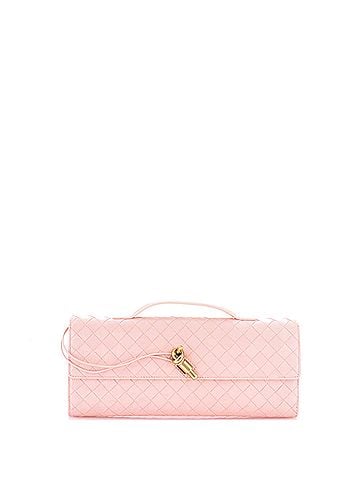 Bottega Veneta Andiamo Top Handle Clutch Intrecciato Nappa Long (view 1)