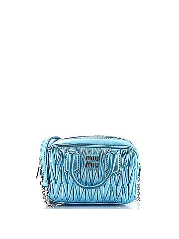 Miu Miu Arcadie Top Handle Chain Bag Matelasse Leather XXS (view 1)