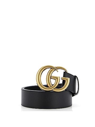 Gucci GG Marmont Belt Leather Wide (view 1)