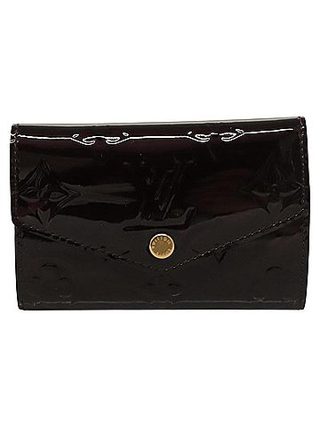 Louis Vuitton Multiclés Burgundy Patent Leather Wallet (view 1)