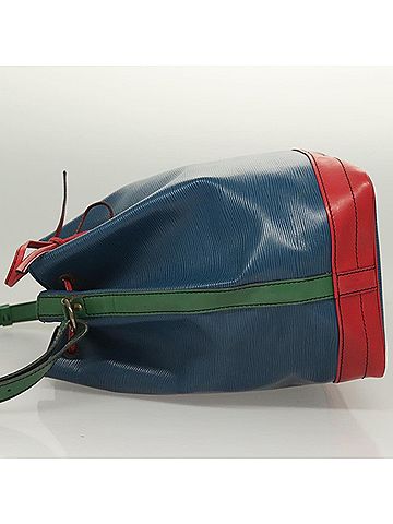 Louis Vuitton Noe Red Leather Shoulder Bag (view 2)