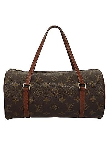 Louis Vuitton Papillon 26 Red Canvas Handbag (view 1)