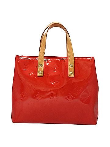 Louis Vuitton Reade Red Patent Leather Handbag (view 1)