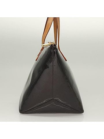 Louis Vuitton Bellevue Burgundy Patent Leather Handbag (view 2)