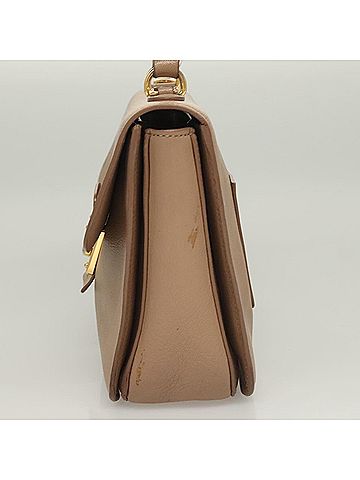 Miu Miu Pink Leather Handbag (view 2)