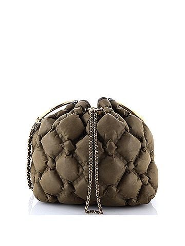 Chanel Chesterfield Bucket Bag Quilted Calfskin Medium (view 1)
