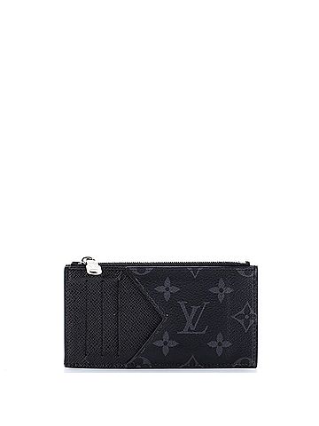 Louis Vuitton Coin Card Holder Monogram Taigarama (view 1)