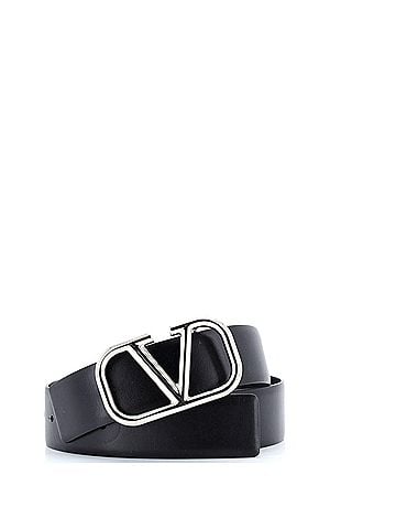 Valentino Garavani VLogo Belt Leather Wide (view 1)