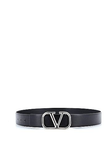 Valentino Garavani VLogo Belt Leather Wide (view 2)