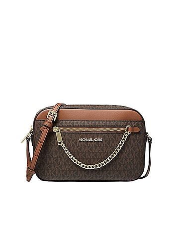 Michael Kors Jet Set Large Logo Crossbody Bag (view 1)