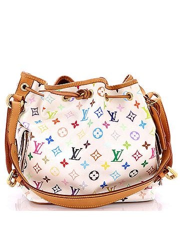 Louis Vuitton Petit Noe Handbag Monogram Multicolor (view 1)