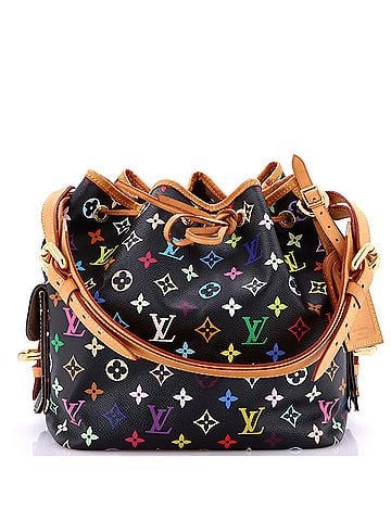 Louis Vuitton Petit Noe Handbag Monogram Multicolor (view 1)