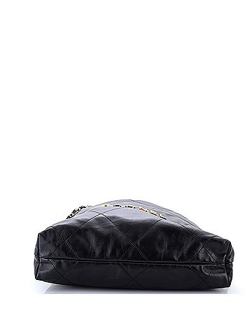 Chanel 22 Chain Backpack Quilted Calfskin Medium (view 2)