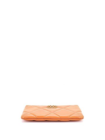 Chanel 19 O Case Pouch Quilted Lambskin Small (view 2)