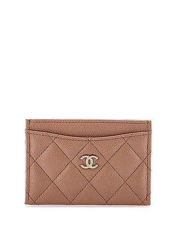 Chanel Classic Card Holder Quilted Caviar (view 1)
