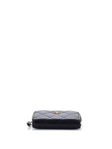 Chanel Zip Around Card Holder Quilted Caviar (view 2)
