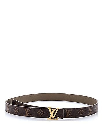 Louis Vuitton LV Initiales Reversible Belt Monogram Canvas and Leather Medium (view 2)