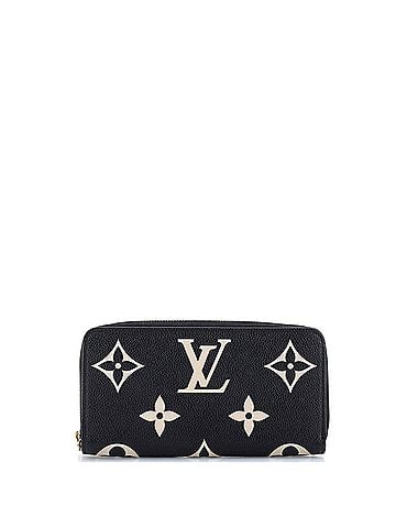 Louis Vuitton Zippy Wallet Bicolor Monogram Empreinte Giant (view 1)