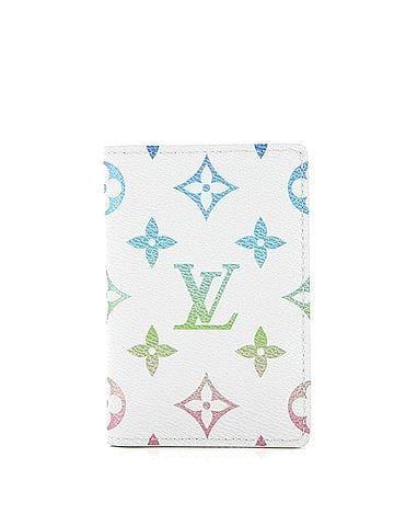 Louis Vuitton Pocket Organizer Monogram Iridescent Gradient Canvas (view 1)