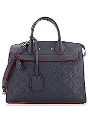 Louis Vuitton Leather Satchel