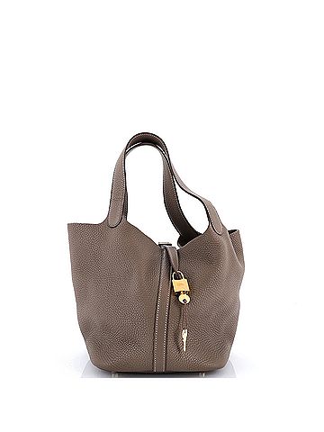 Hermès Picotin Lock Bag Clemence MM (view 1)