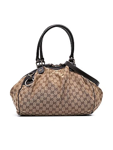 Gucci GG Canvas Sukey Satchel (view 1)