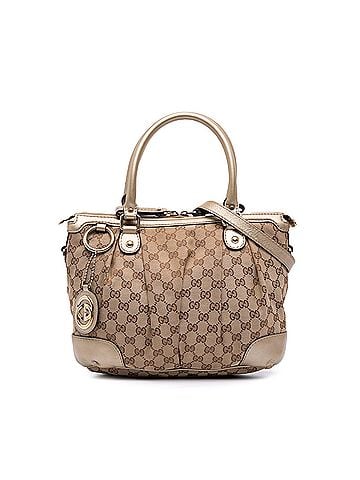 Gucci GG Canvas Sukey Satchel (view 1)