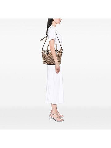 Gucci GG Canvas Sukey Satchel (view 2)
