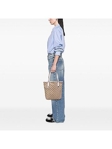 Gucci GG Canvas Charmy Tote (view 2)