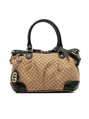 Gucci Diamante Canvas Sukey Satchel (view 1)