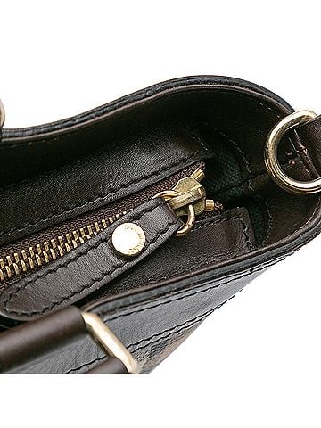 Burberry Haymarket Check Coated Canvas Tote (view 2)