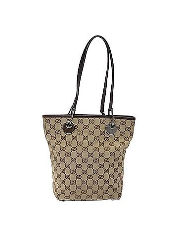 Gucci Gg Canvas Beige Canvas Tote Bag (view 1)