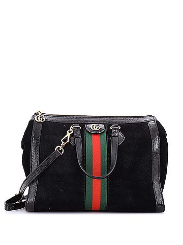 Gucci Ophidia Top Handle Tote Suede Medium (view 1)