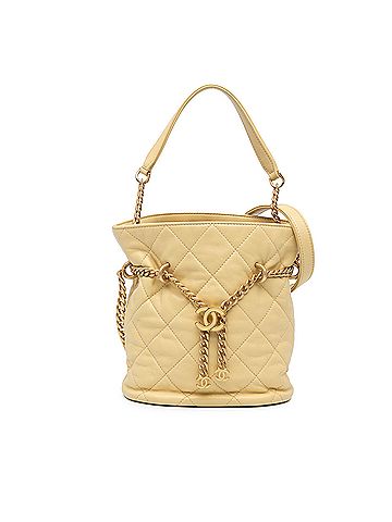 Chanel Mini Lambskin Pending CC Bucket Bag (view 1)