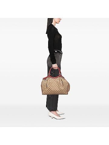 Gucci Large GG Canvas Sukey Tote (view 2)