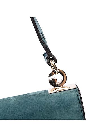Gucci Nubuck 1973 Flap Handbag (view 2)