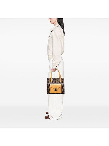 Fendi Zucca Canvas Front Pocket Tote (view 2)