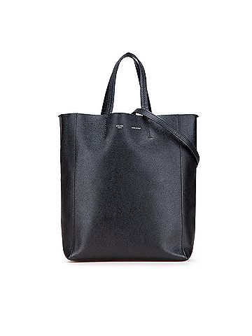 Céline Small Grained Calfskin Vertical Cabas Satchel (view 1)