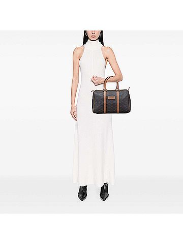 Dior Honeycomb Coated Canvas Boston Bag (view 2)