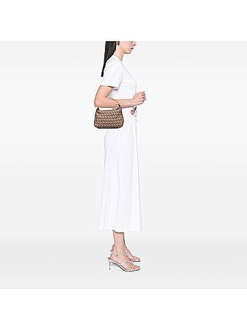 Fendi Zucchino Canvas Handbag (view 2)