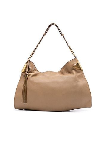 Gucci Medium Leather 1970 Chain Hobo Bag (view 1)