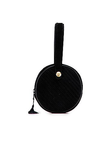 Céline Round Suede Tassel Handbag (view 1)