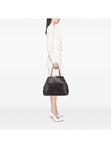 Gucci Large Leather Gifford Tote (view 2)