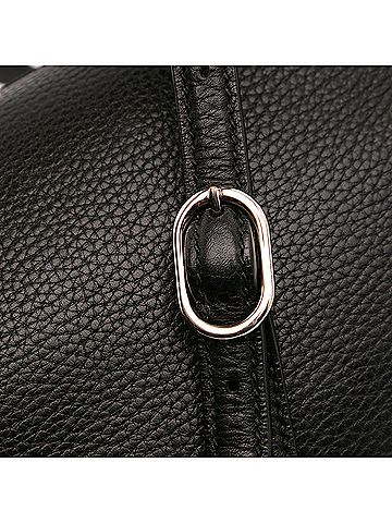 Gucci Small Leather Bamboo Daily Satchel (view 2)