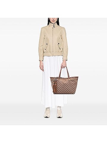 Gucci GG Canvas Bamboo Tassel Tote (view 2)