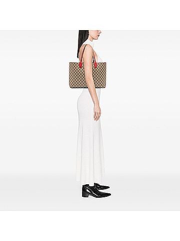 Gucci Medium GG Supreme Reversible Tote (view 2)