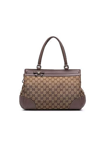 Gucci GG Canvas Mayfair Tote (view 1)