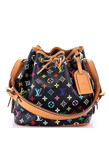 Louis Vuitton Petit Noe Handbag Monogram Multicolor (view 1)